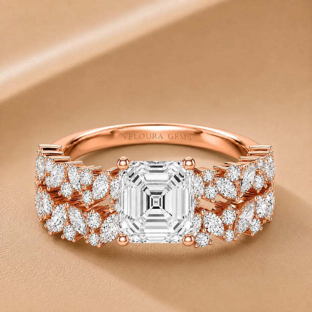 Celestial Symphony Two Step Wear Diamond Ring
