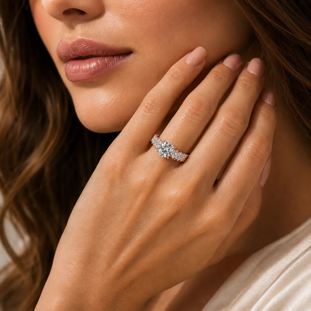 Celestial Symphony Two Step Wear Diamond Ring