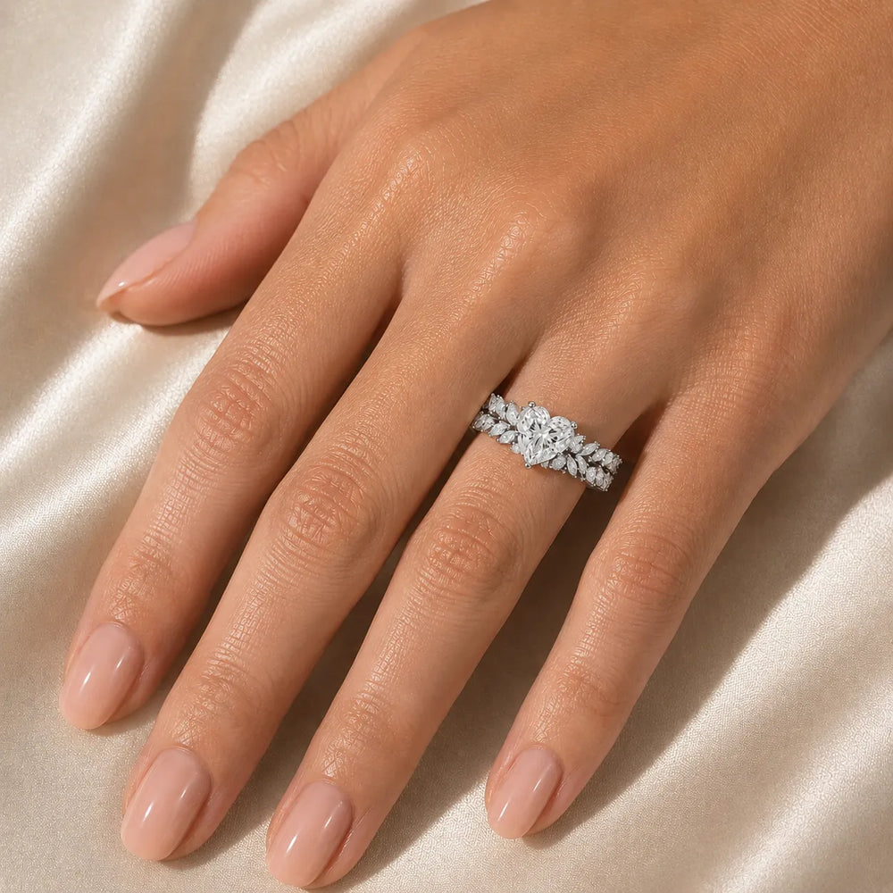 Celestial Symphony Two Step Wear Diamond Ring