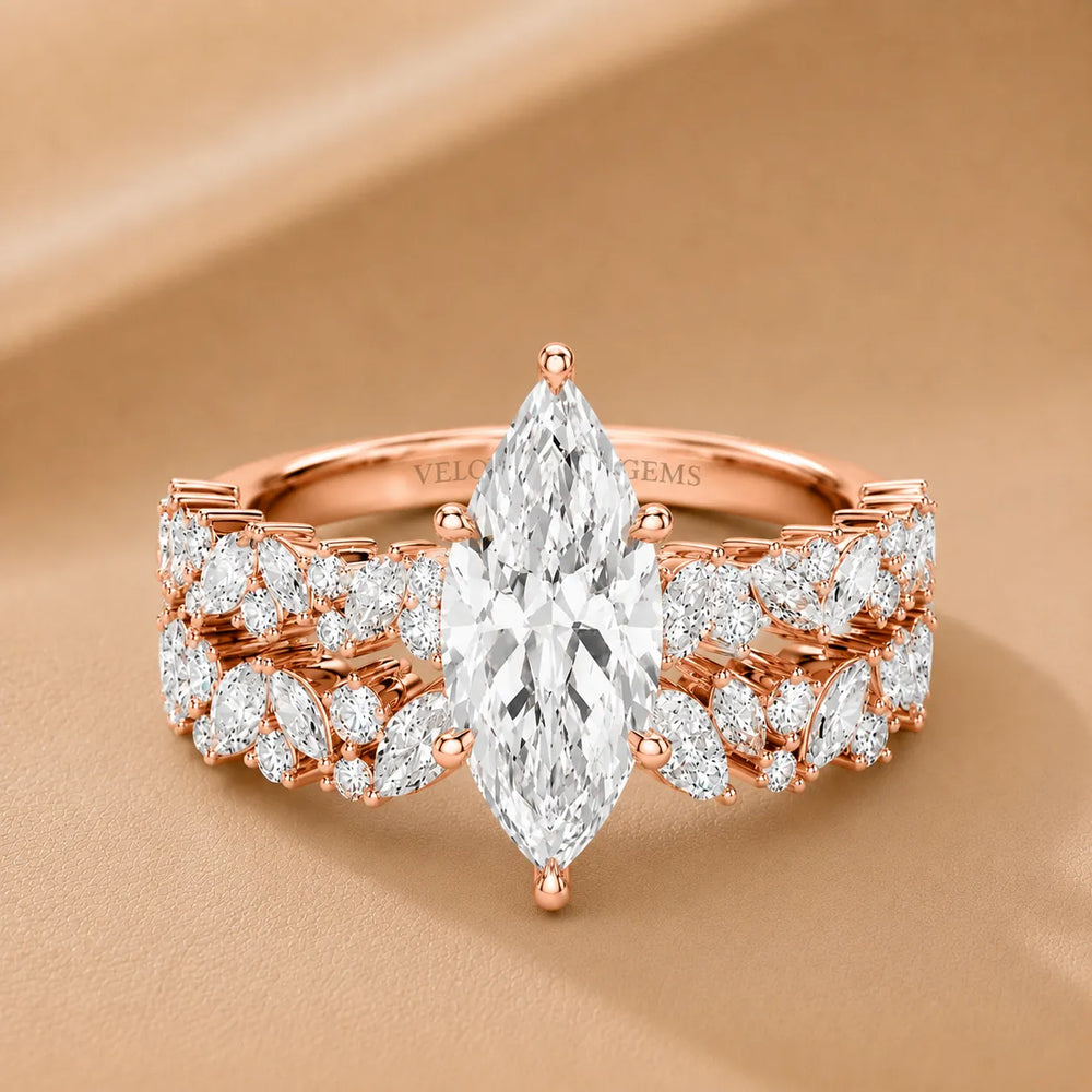 Celestial Symphony Two Step Wear Diamond Ring