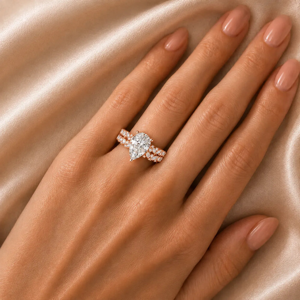 Celestial Symphony Two Step Wear Diamond Ring