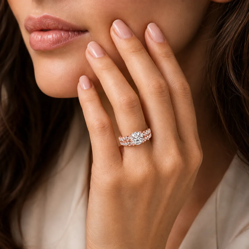 Celestial Symphony Two Step Wear Diamond Ring