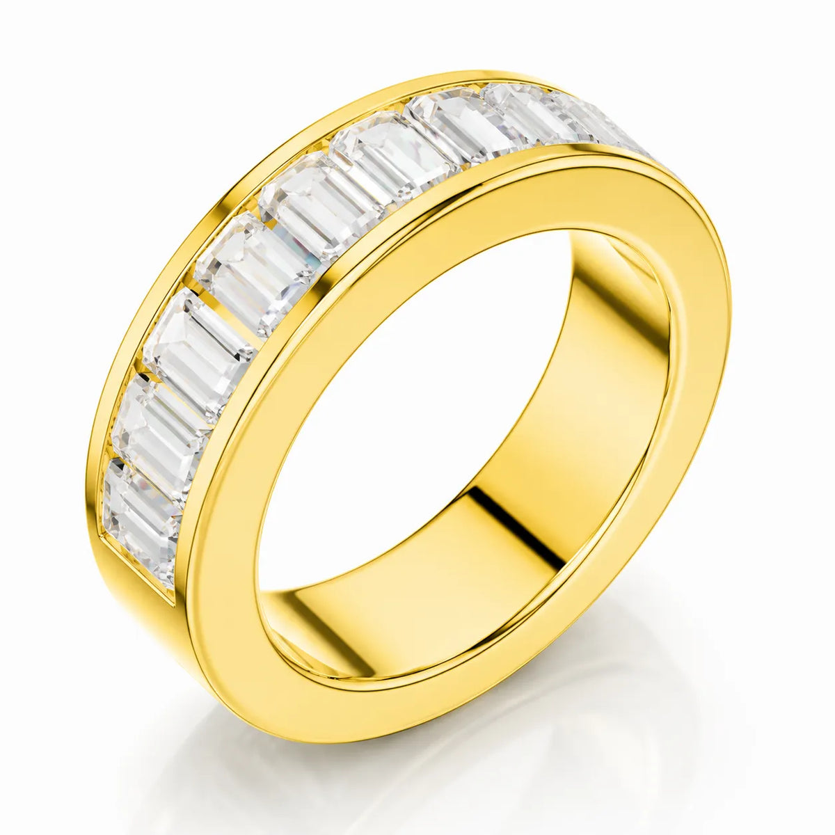 Classic Baguette Symphony Ring