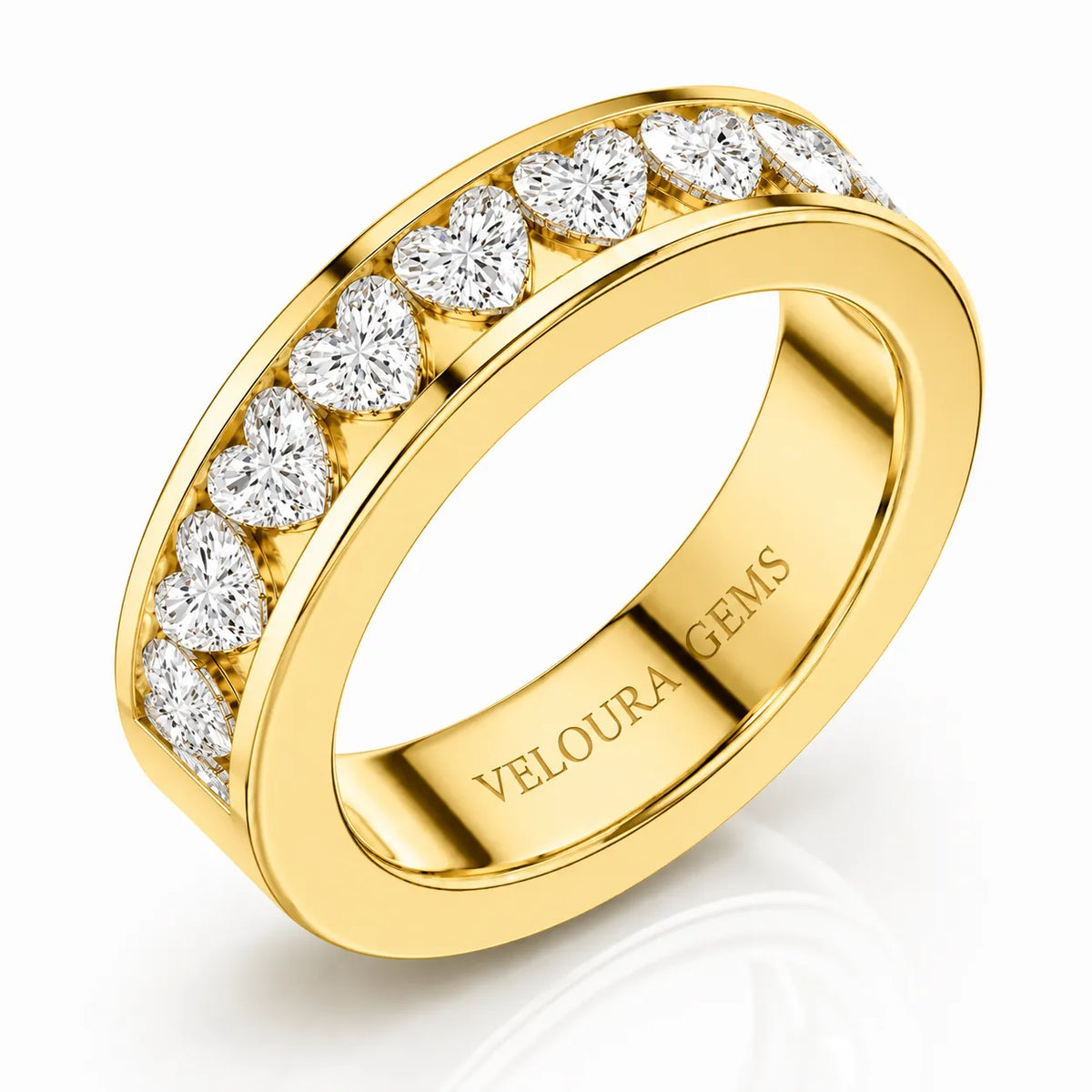 Classic Baguette Symphony Ring
