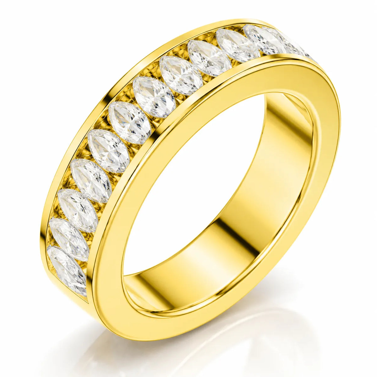 Classic Baguette Symphony Ring