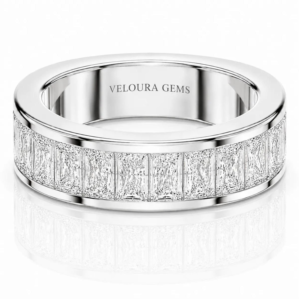 Classic Baguette Symphony Ring