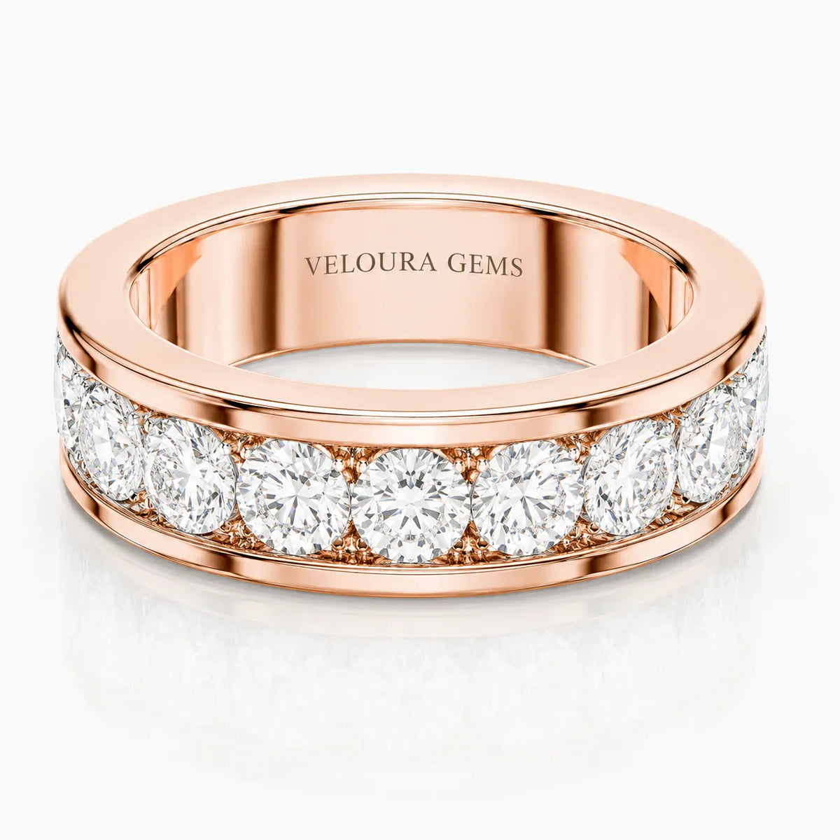 Classic Baguette Symphony Ring