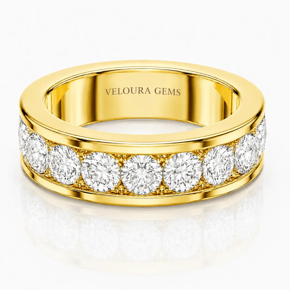 Classic Baguette Symphony Ring