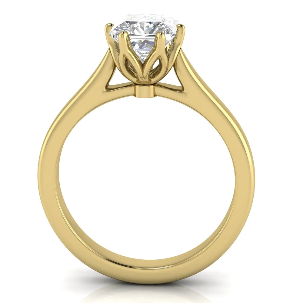 Classic Solitaire Ring with Elegant Center Stone