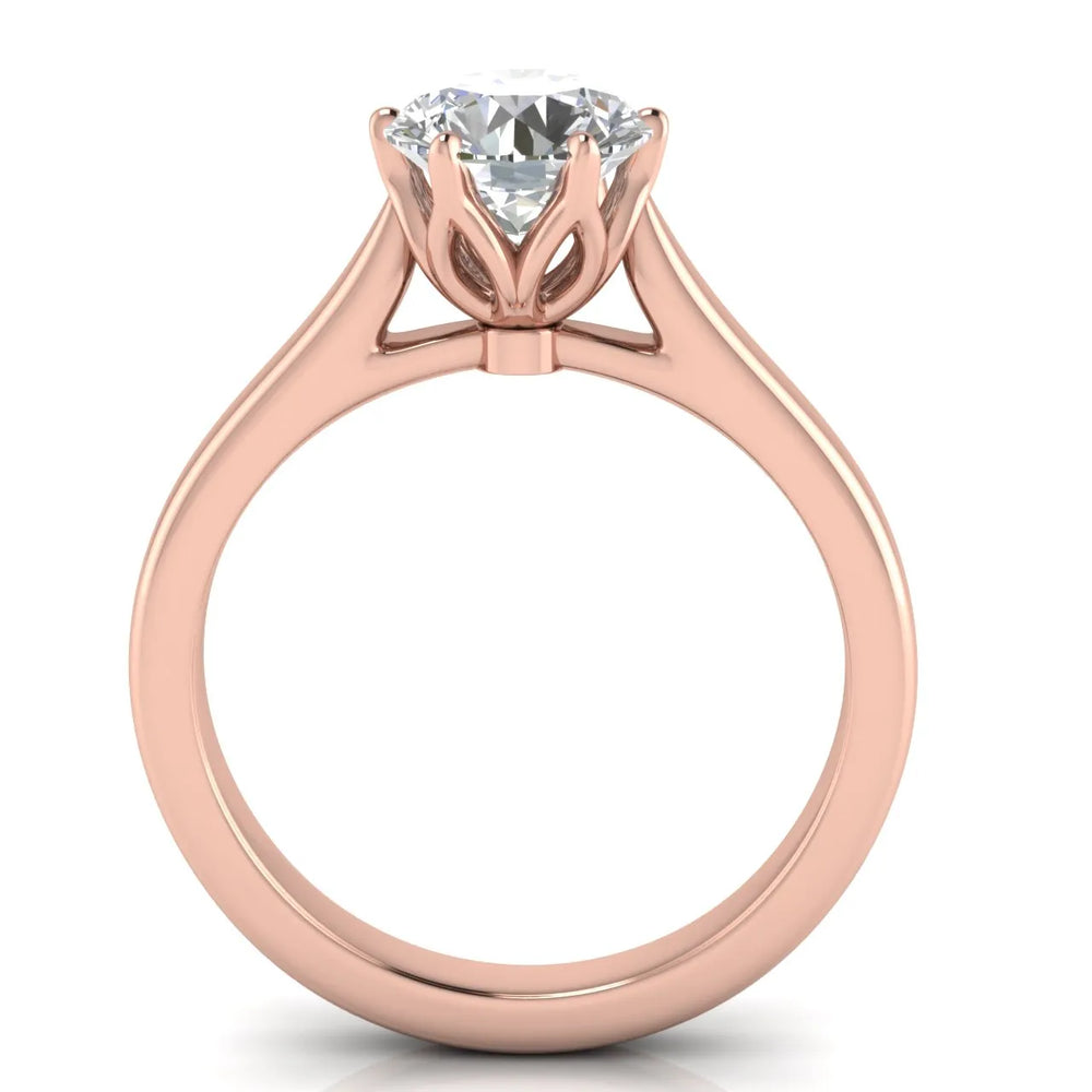 Classic Solitaire Ring with Elegant Center Stone