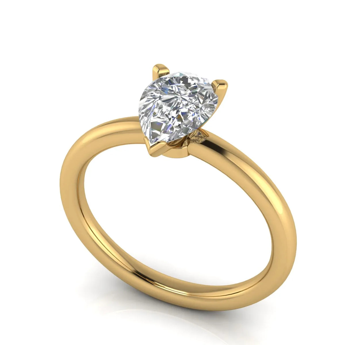 Classic Solitaire Ring with Timeless Elegance