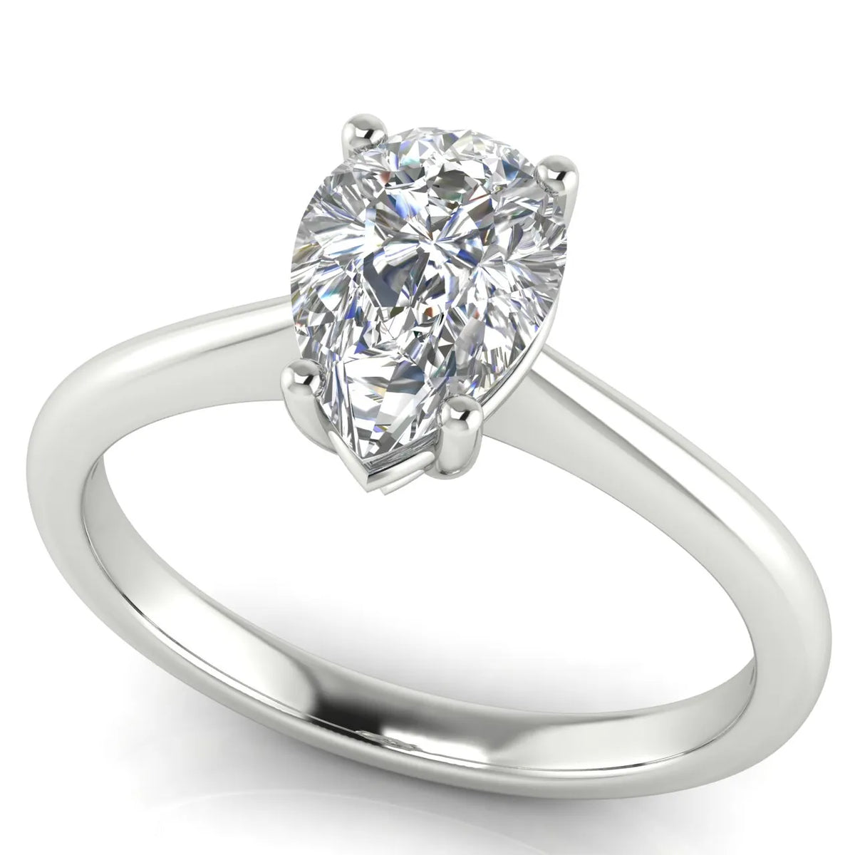 Timeless Four-Prong Solitaire Ring