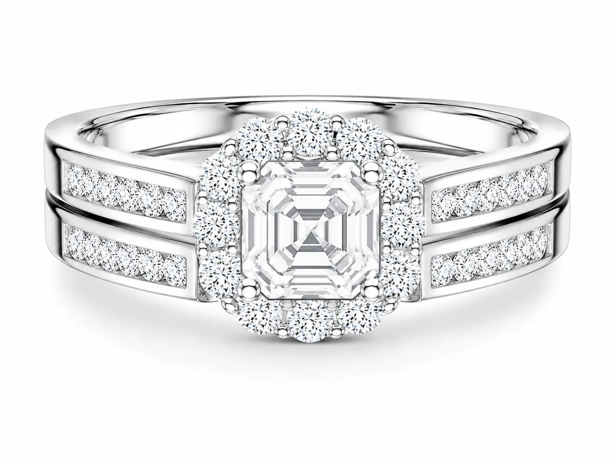 Divine Harmony Ring with Side Ring
