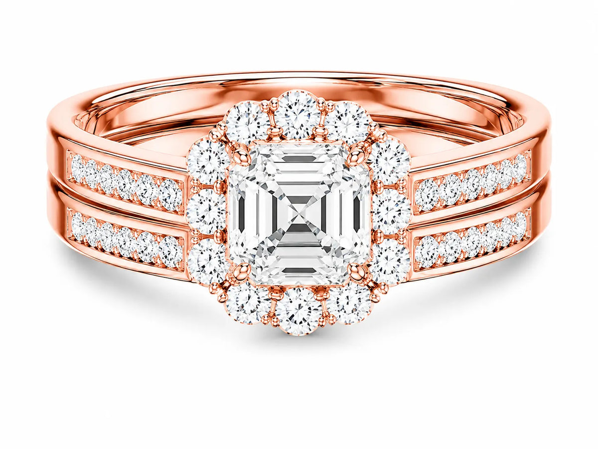 Divine Harmony Ring with Side Ring