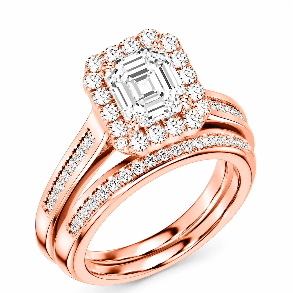 Divine Harmony Ring with Side Ring