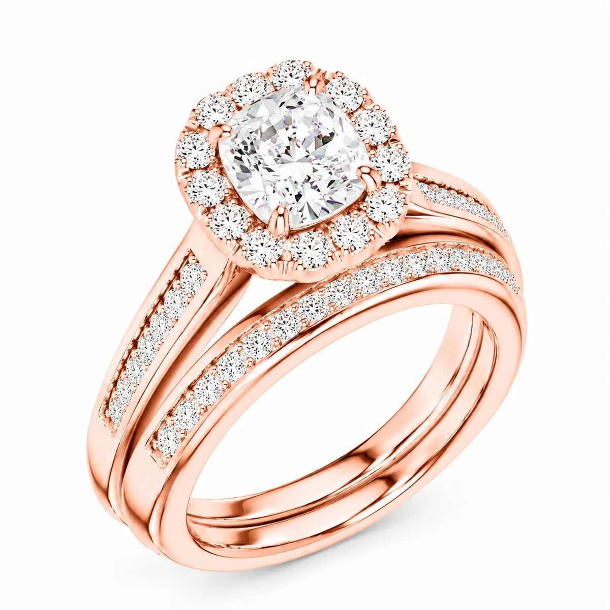 Divine Harmony Ring with Side Ring