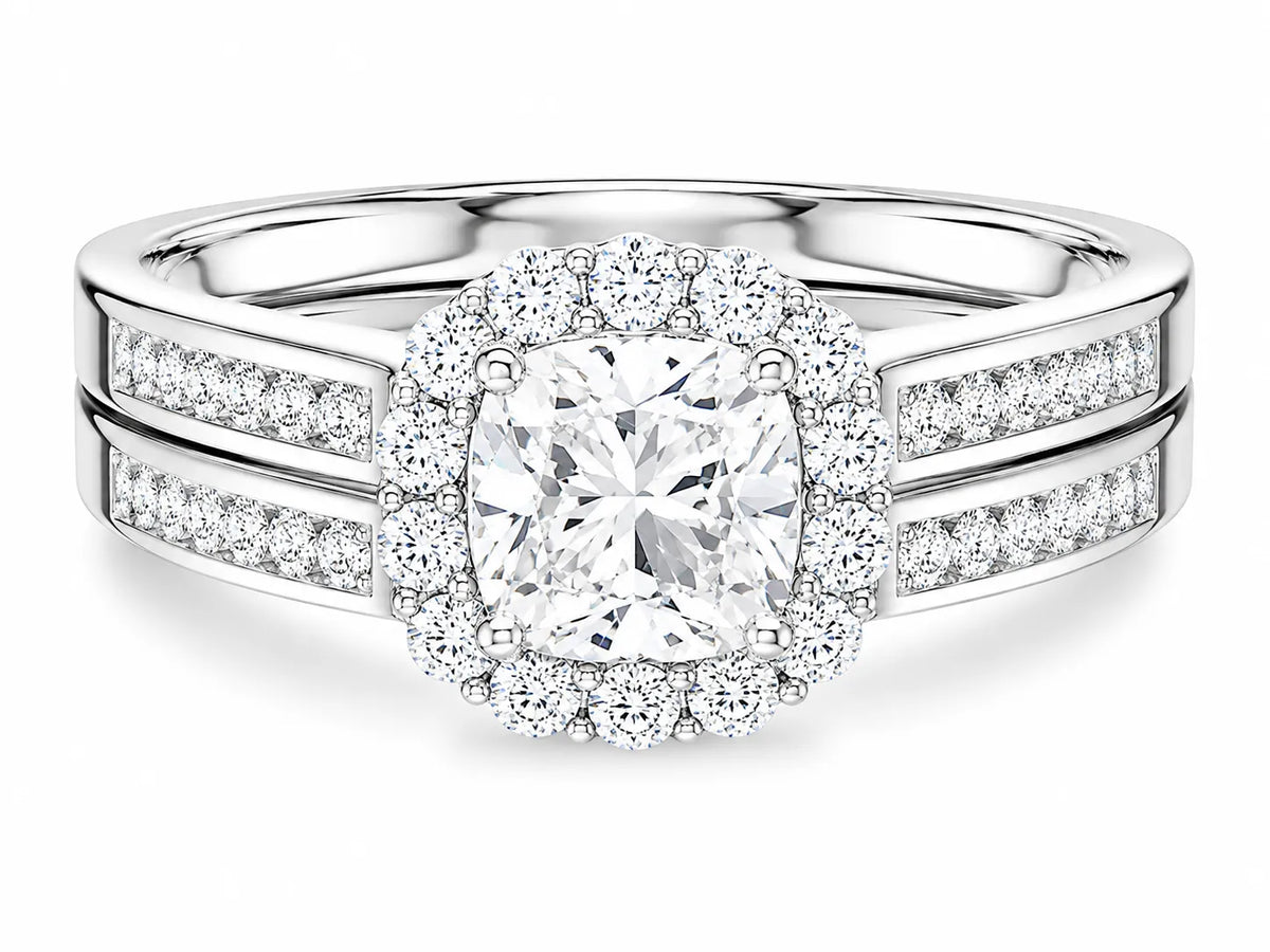 Divine Harmony Ring with Side Ring
