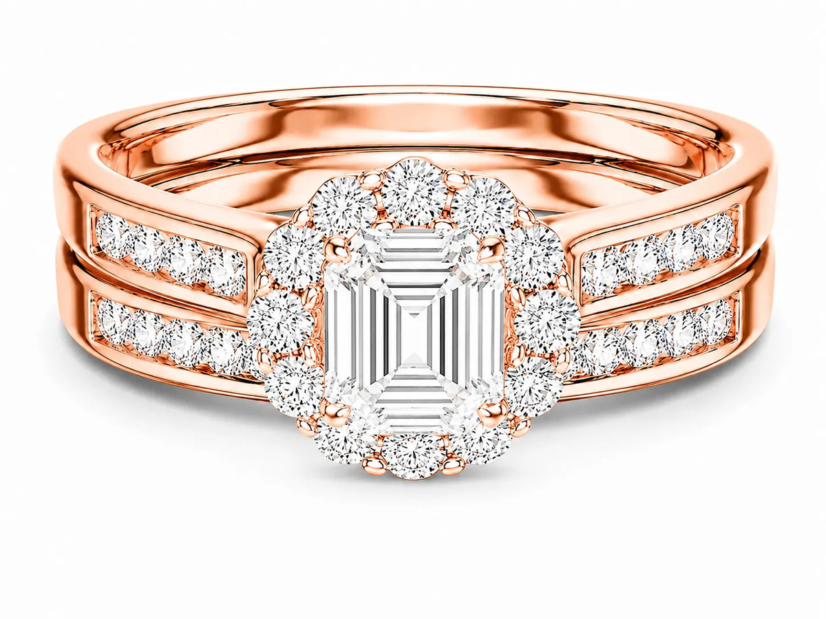 Divine Harmony Ring with Side Ring