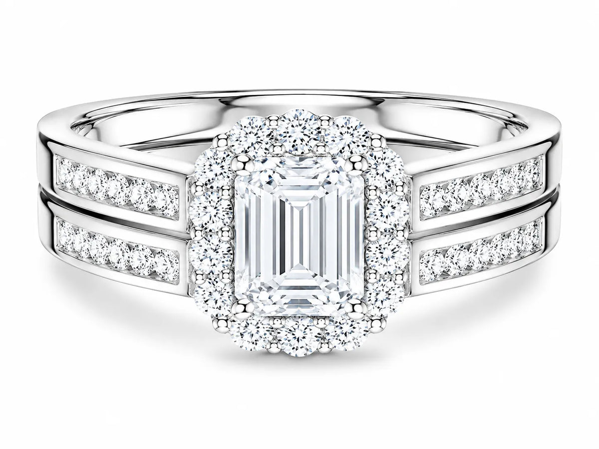 Divine Harmony Ring with Side Ring