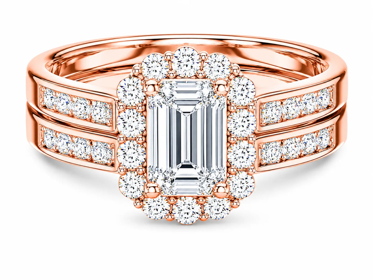 Divine Harmony Ring with Side Ring