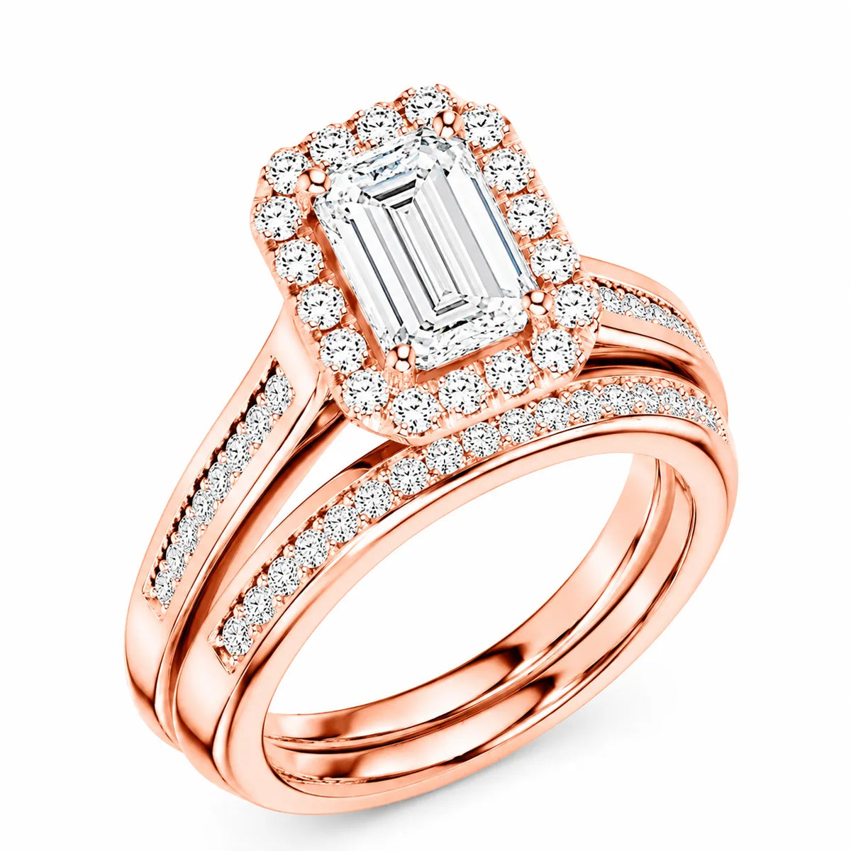 Divine Harmony Ring with Side Ring