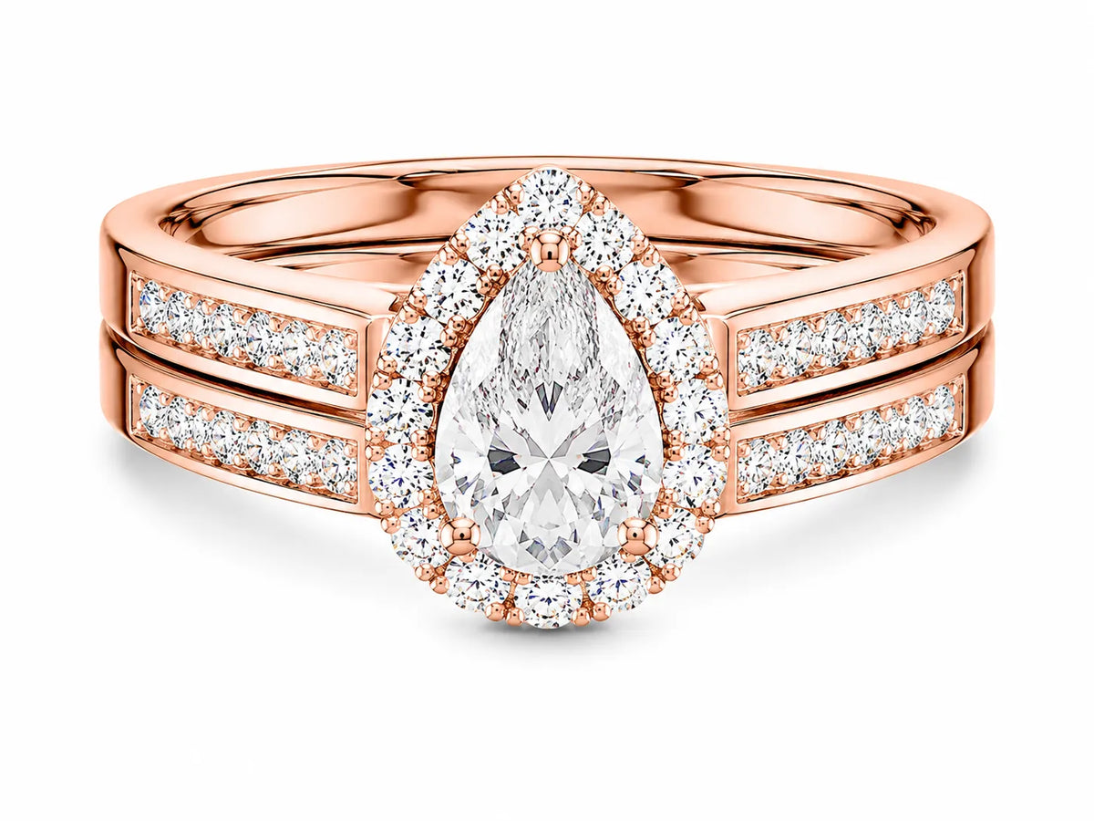 Divine Harmony Ring with Side Ring
