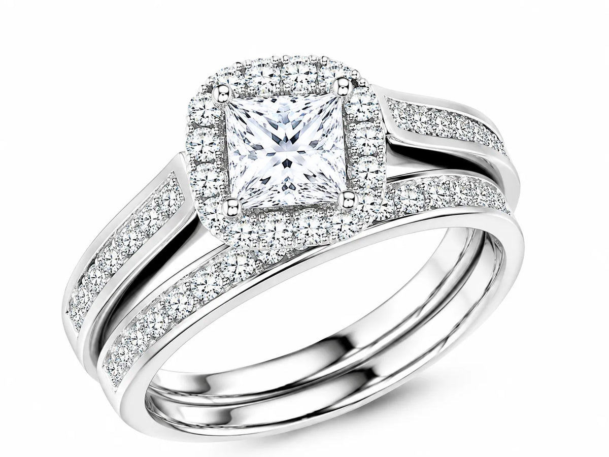 Divine Harmony Ring with Side Ring