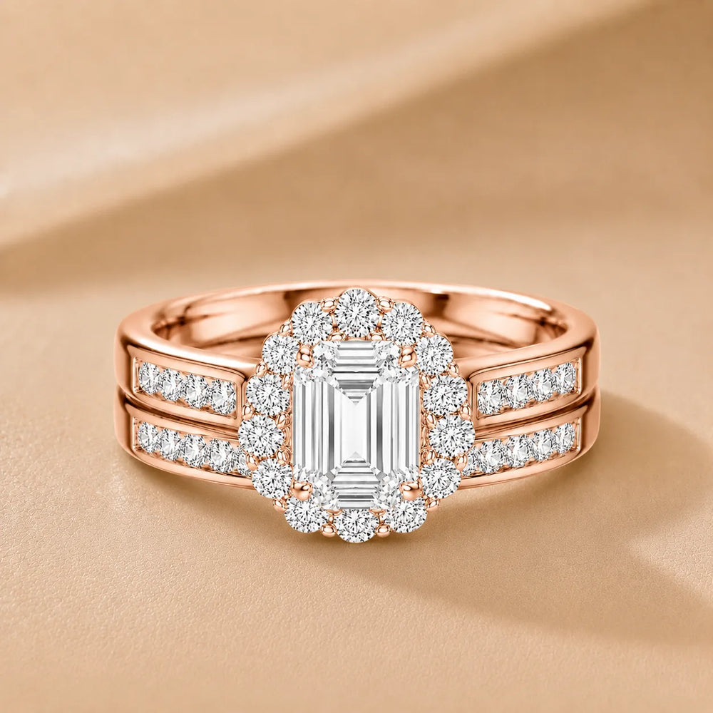 Divine Harmony Ring with Side Ring