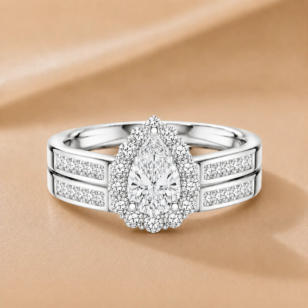 Divine Harmony Ring with Side Ring