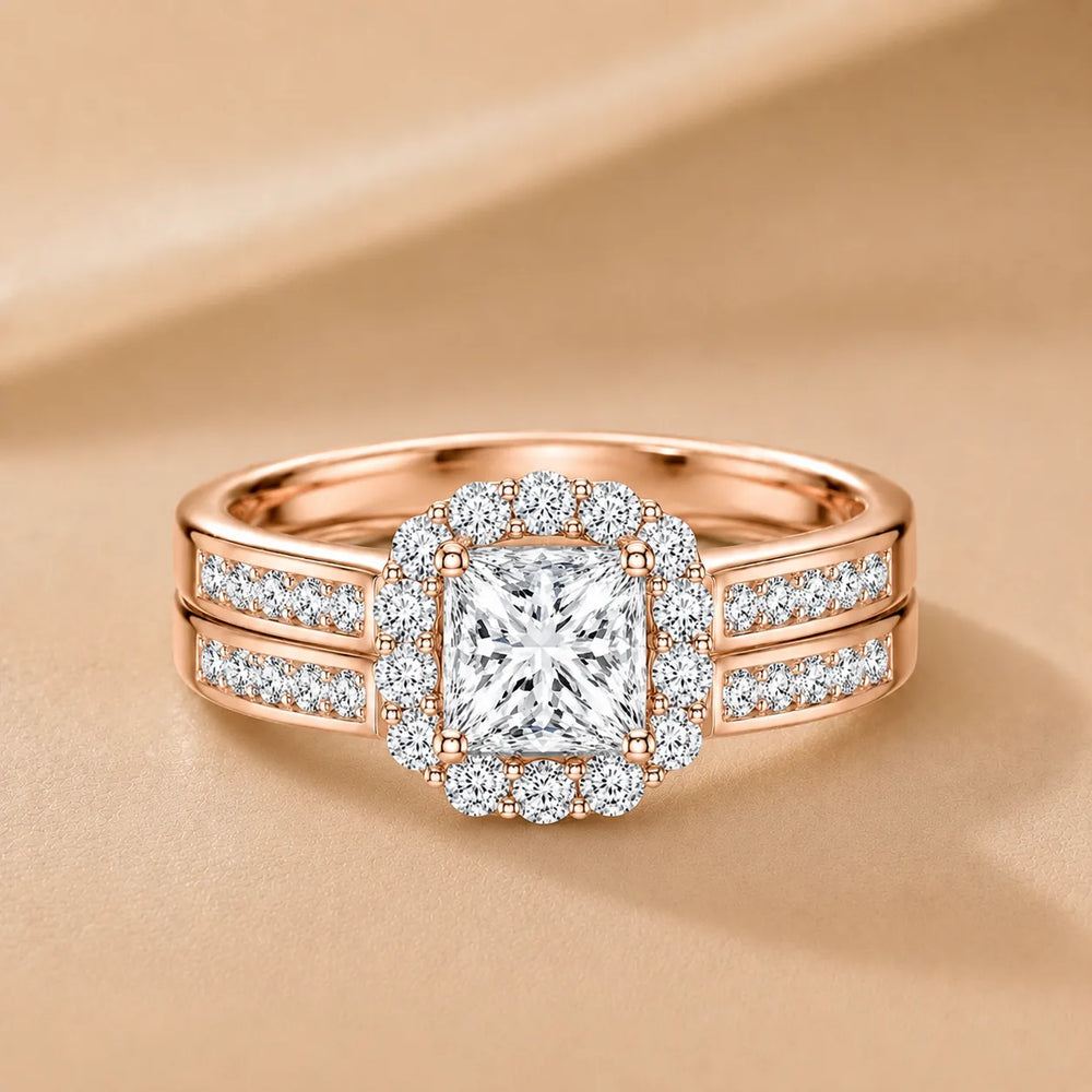 Divine Harmony Ring with Side Ring
