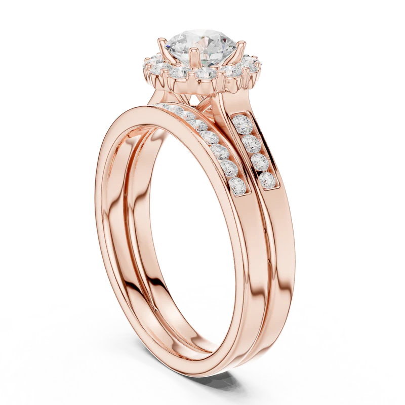 Divine Harmony Ring with Side Ring