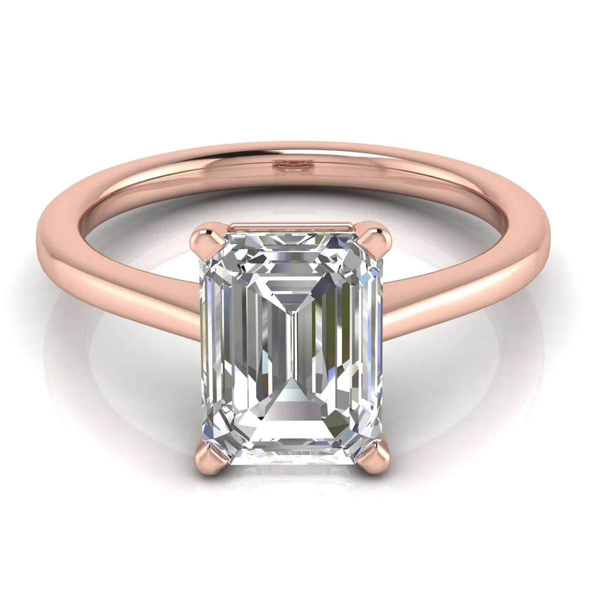 Vintage-Inspired Milgrain Engagement Ring