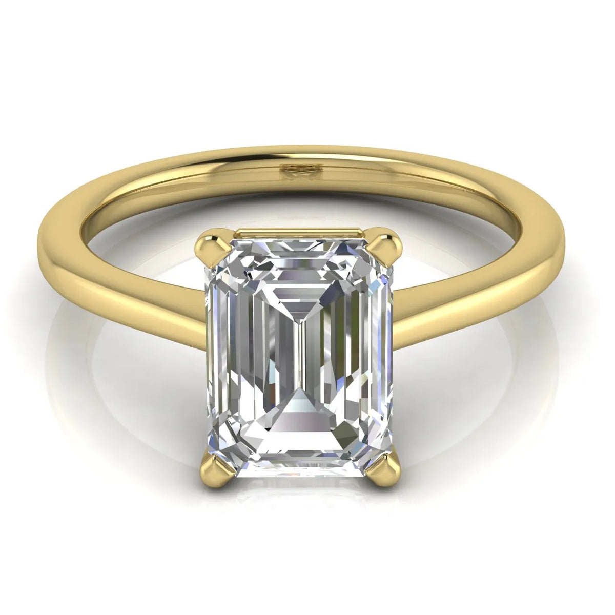 Vintage-Inspired Milgrain Engagement Ring