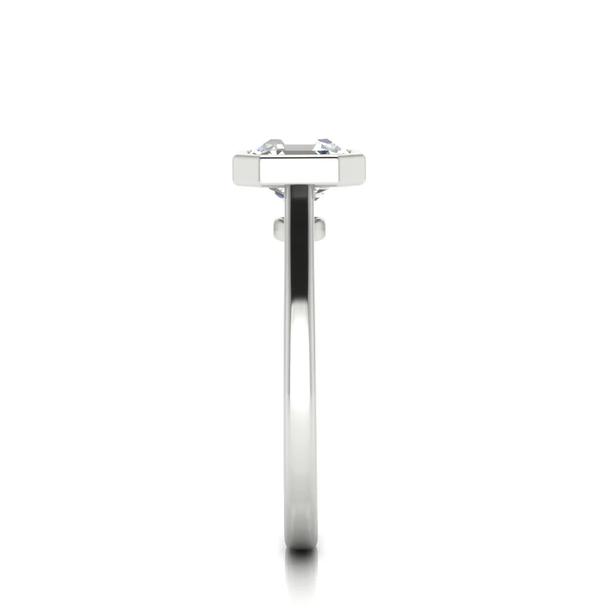 Romantic Halo Solitaire Ring