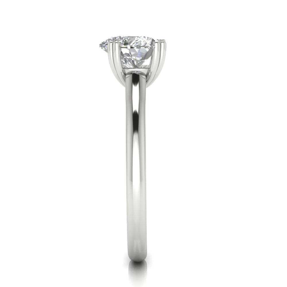 Elegant Solitaire Ring with Refined Prong Setting