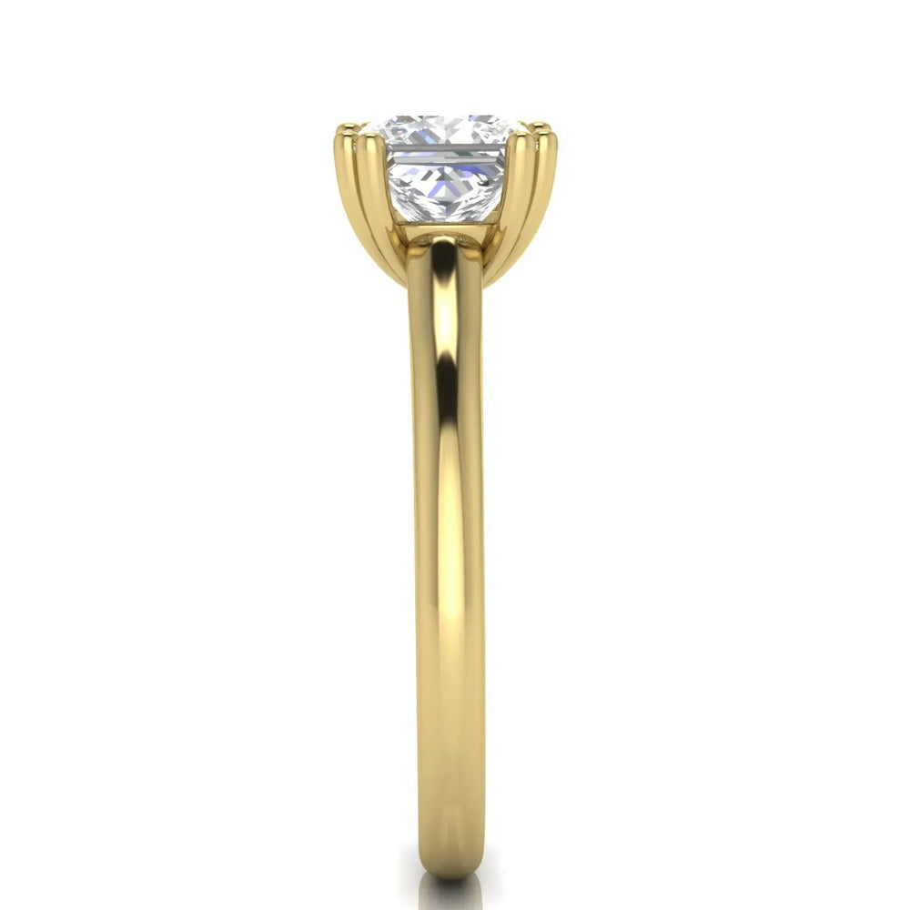 Elegant Solitaire Ring with Refined Prong Setting