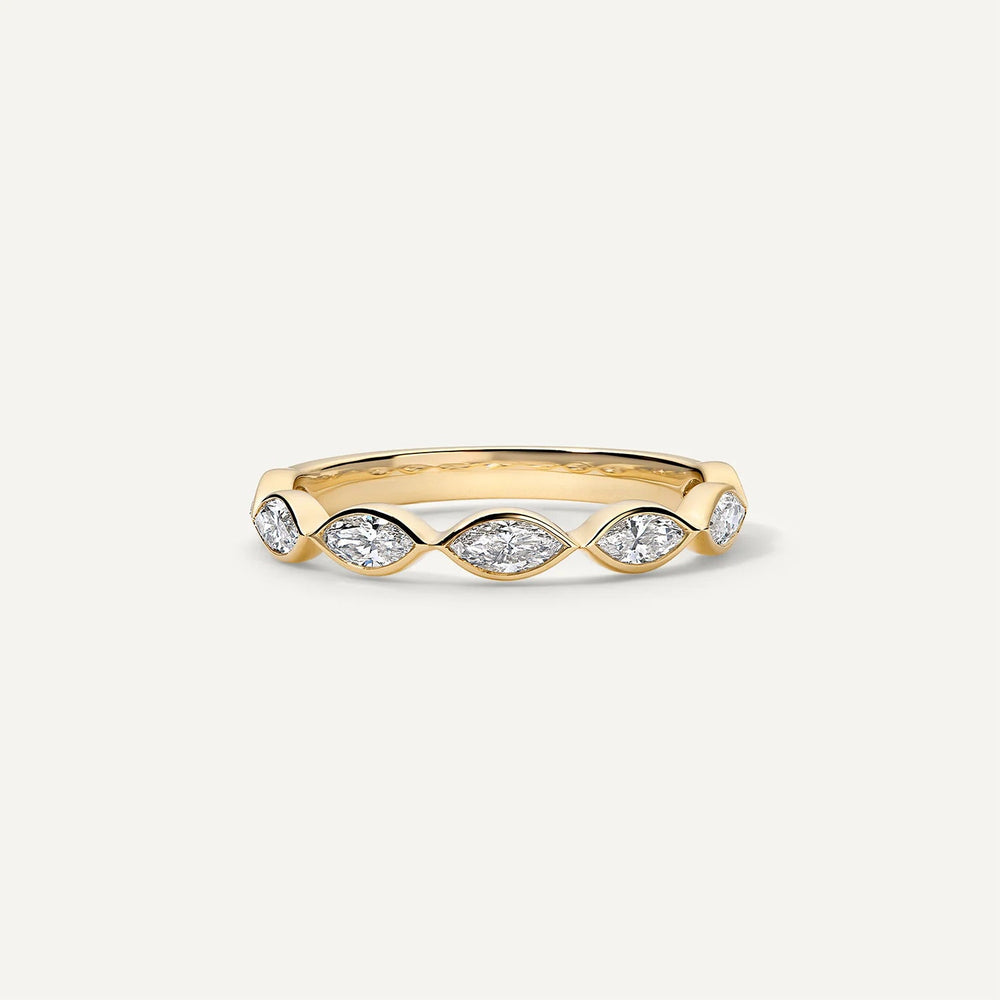 Pear Labgrown Wedding Band Women Labgrown Band