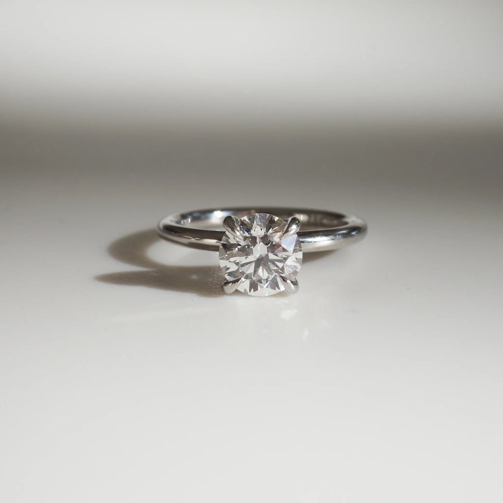 Round Brilliant Cut Labgrown Engagement Ring