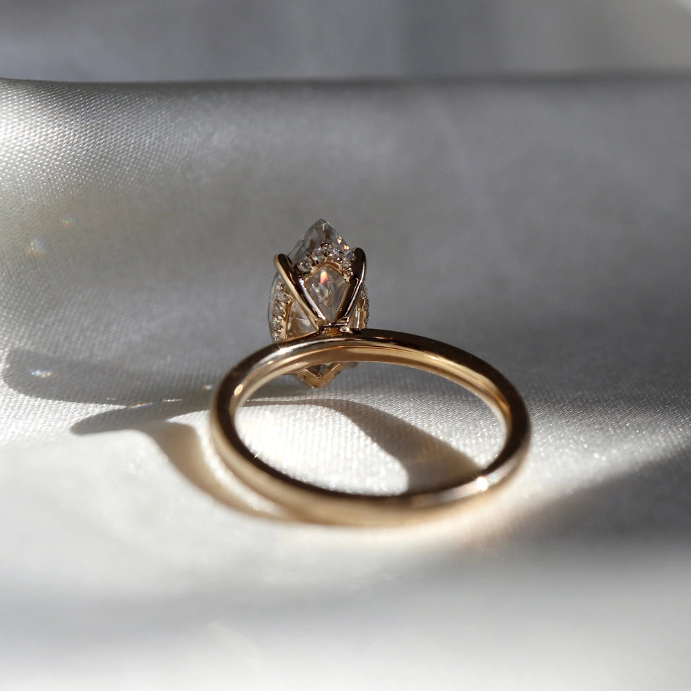 Marquise Cut Labgrown Engagement Ring
