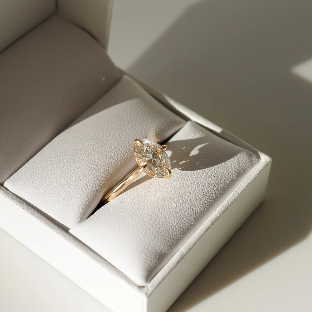 Oval Cut Labgrown Engagement Ring