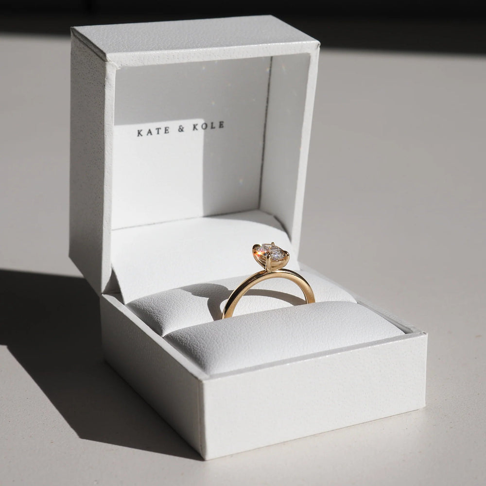 Oval Cut Labgrown Engagement Ring