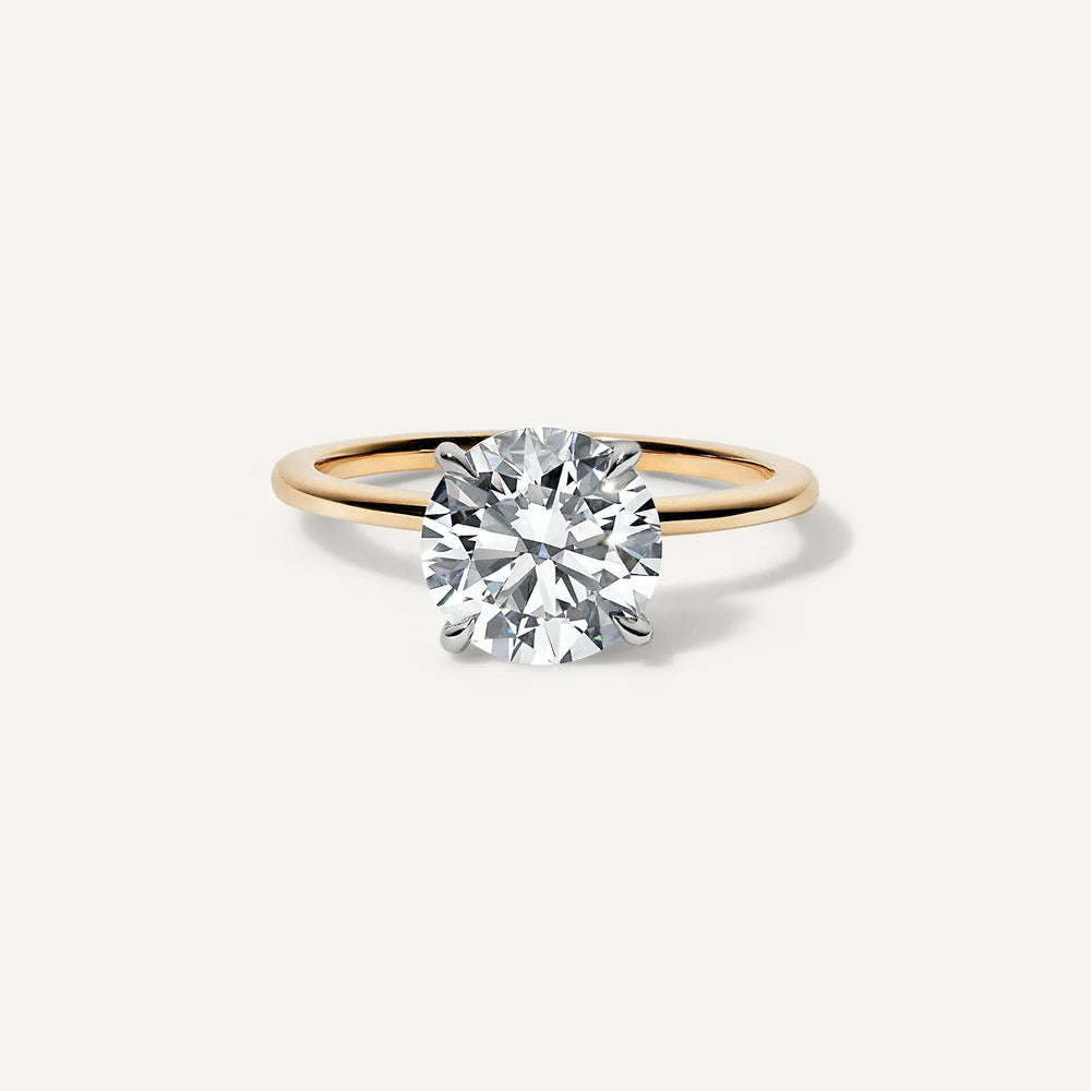Round Brilliant Cut Labgrown Engagement Ring