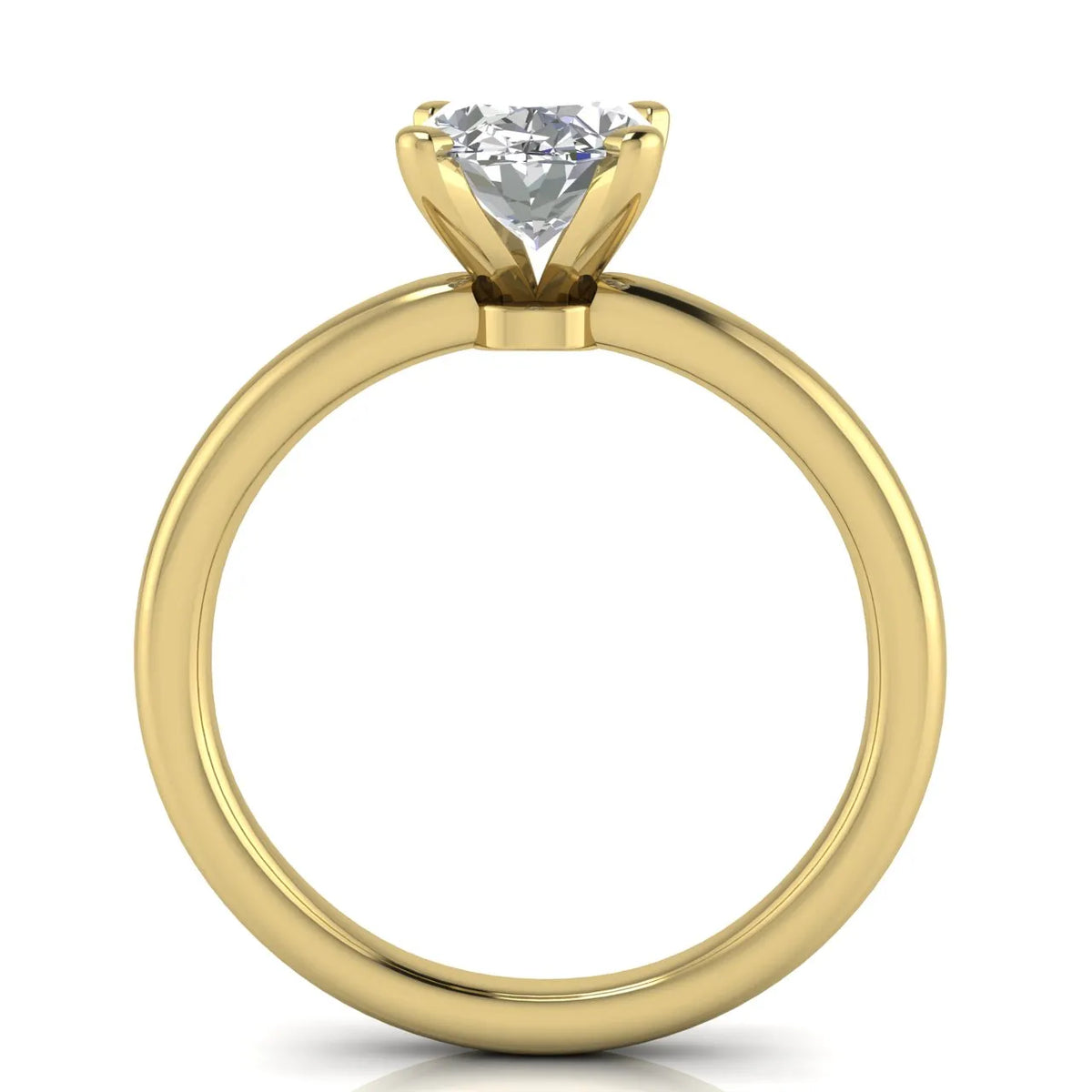 Classic Solitaire Ring with Timeless Elegance