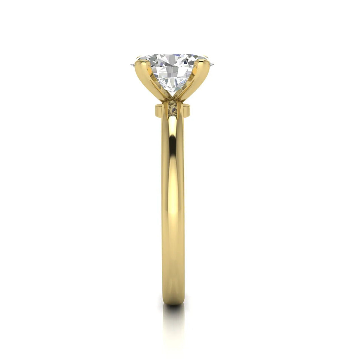 Classic Solitaire Ring with Timeless Elegance