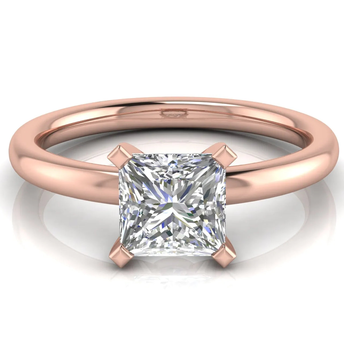 Classic Solitaire Ring with Timeless Elegance