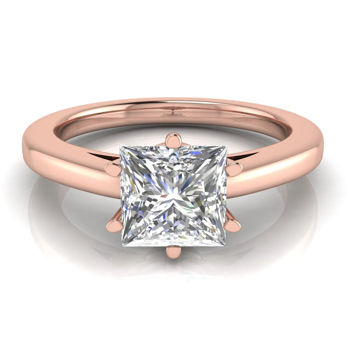 Classic Six-Prong Solitaire Ring