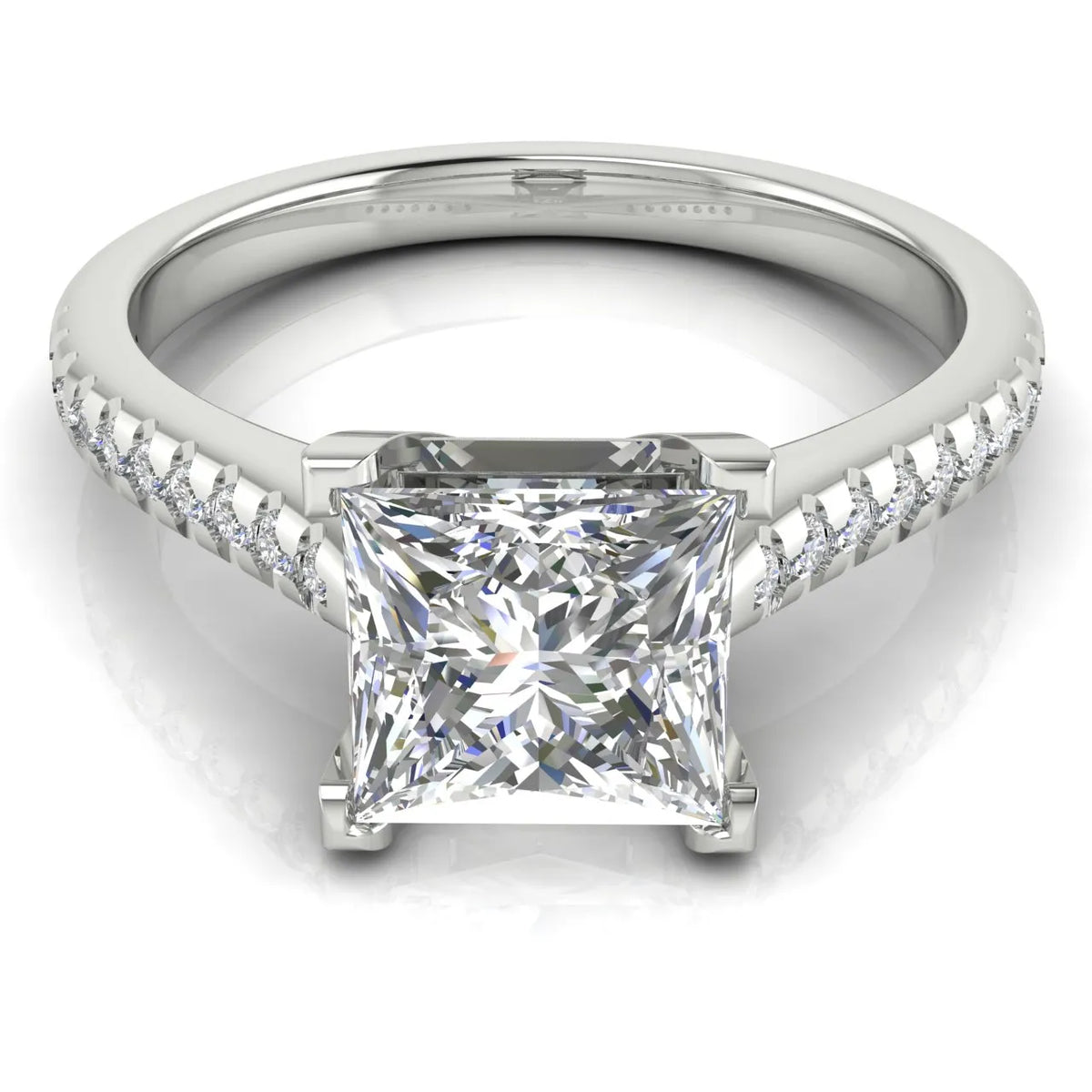 Timeless Accent Engagement Ring
