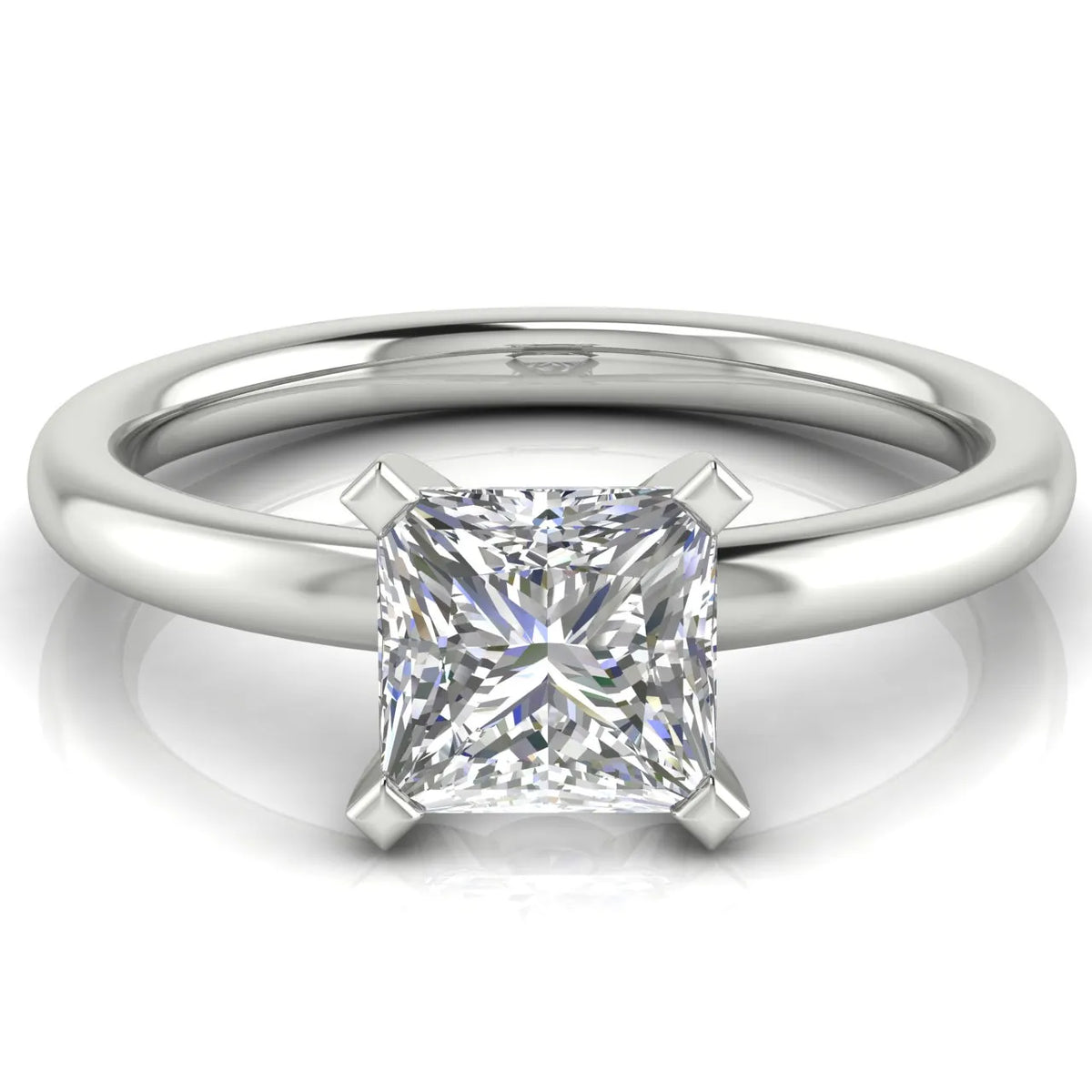 Classic Solitaire Ring with Timeless Elegance