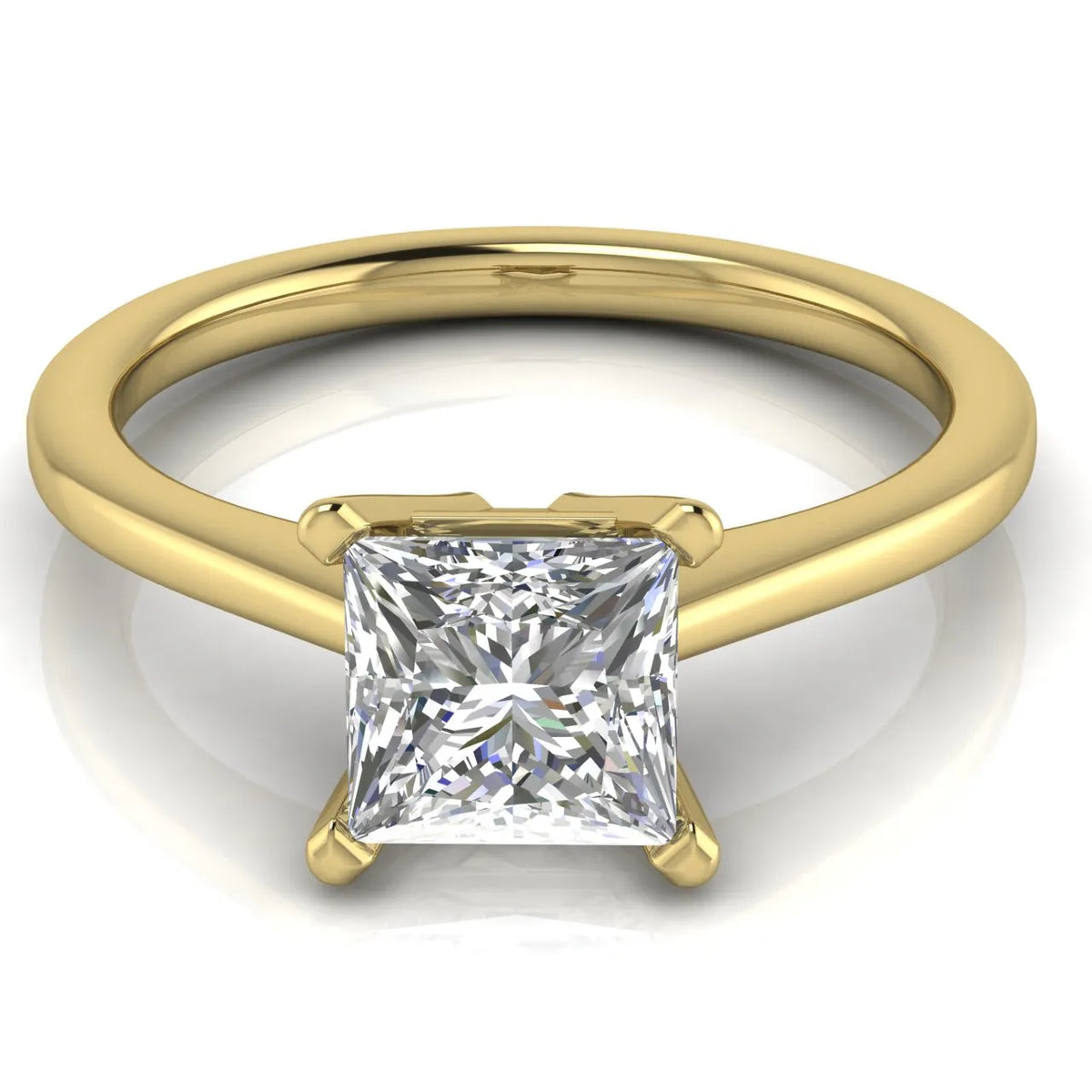 Vintage-Inspired Milgrain Engagement Ring