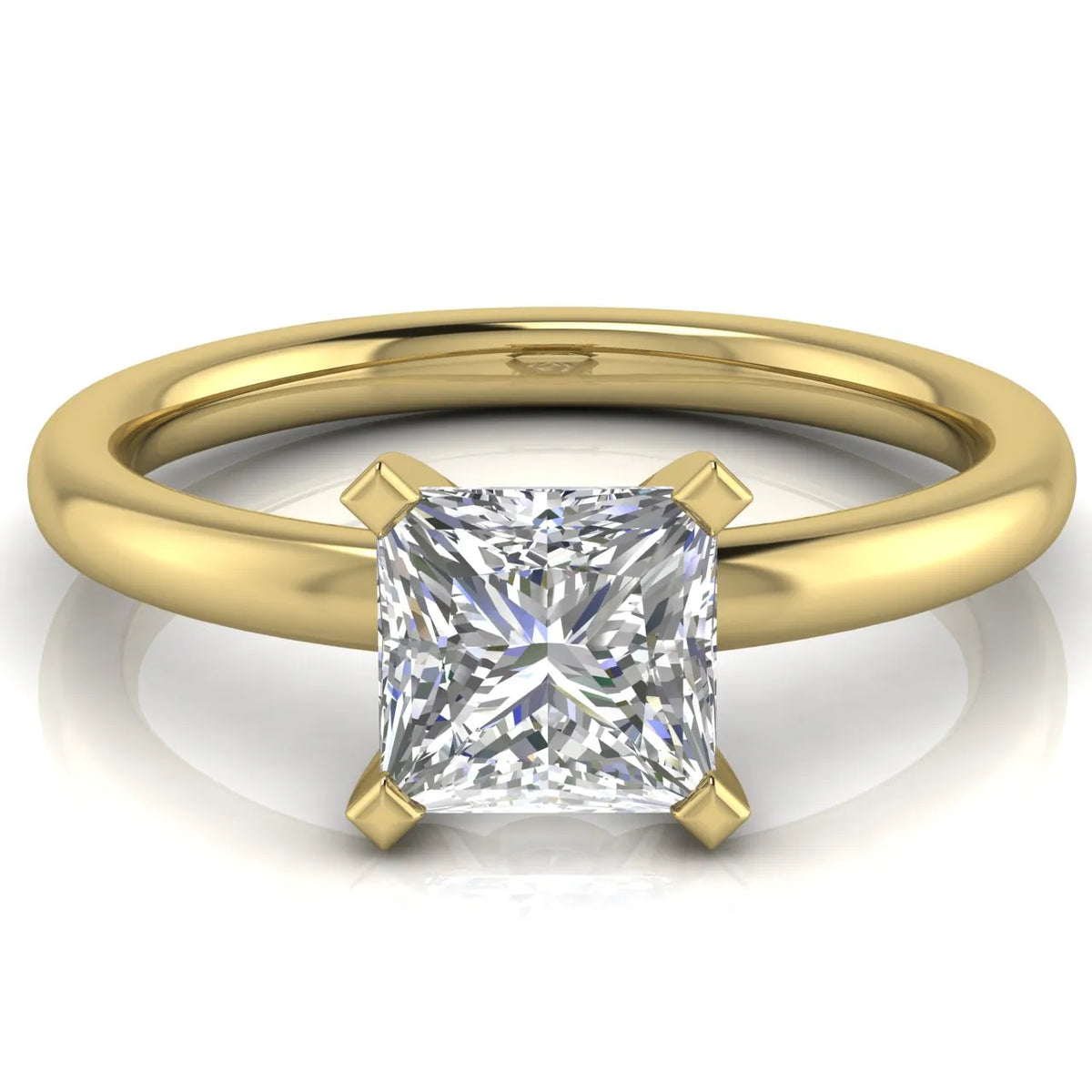 Classic Solitaire Ring with Timeless Elegance